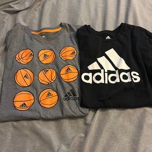 Adida’s Boys T-Shirts — YXL